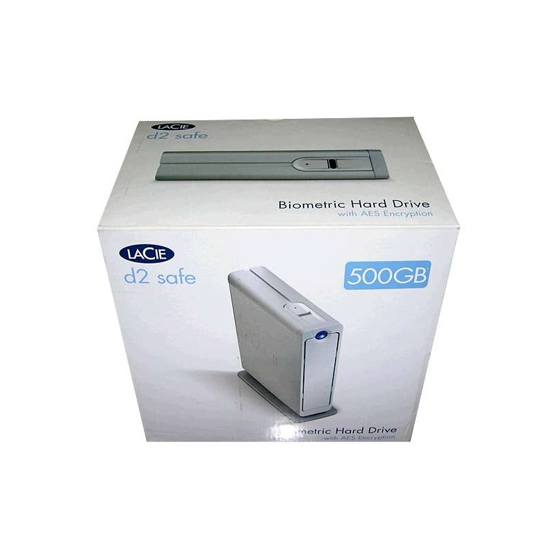 LaCie d2 safe 500 GB Biometric HD