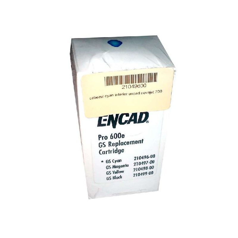 Cabezal cyan Encad Novajet 700