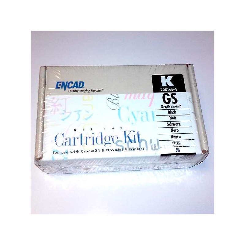 Cartucho croma gs negro Encad